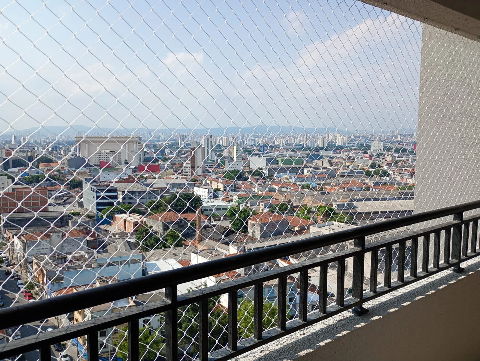 Rede de proteção em apartamento 4 para pets e crianças